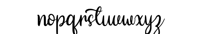 Nice Dream Font LOWERCASE