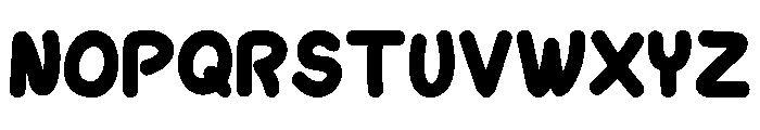 Nice Paper Font UPPERCASE