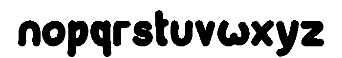 Nice Paper Font LOWERCASE