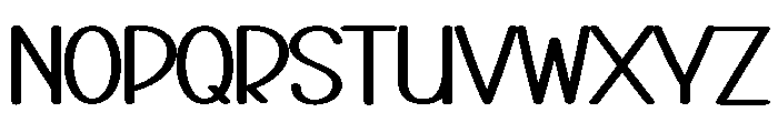 Nicetime Font UPPERCASE