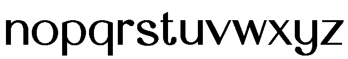 NicolinePavlina Font LOWERCASE