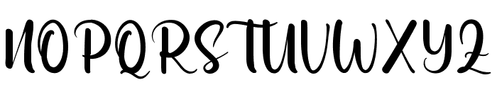 Nictha Demo Font UPPERCASE