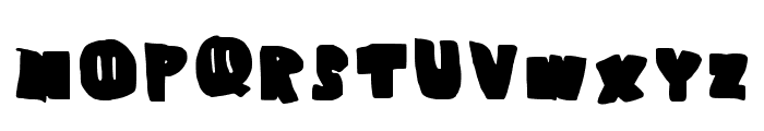 Nictown Regular Font LOWERCASE