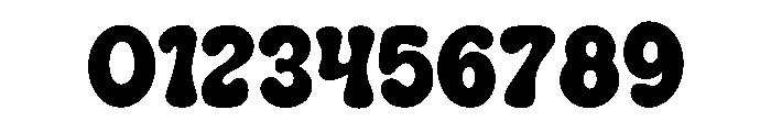Night Bubble Regular Font OTHER CHARS