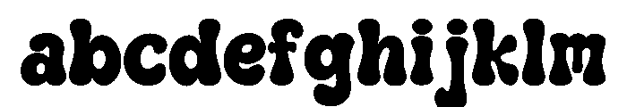 Night Bubble Regular FONT