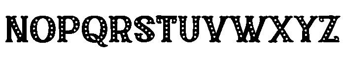 Night Circus Personal Use Font UPPERCASE