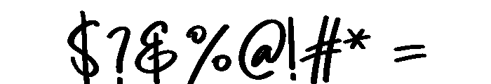 Night House1 Font OTHER CHARS