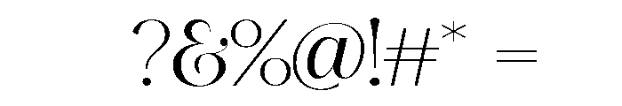 Night Mango Personal Use Font OTHER CHARS