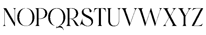 Night Mango Personal Use Font UPPERCASE