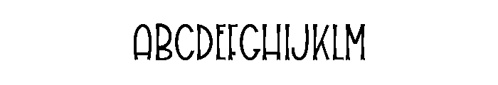 Night Mare2 Font UPPERCASE