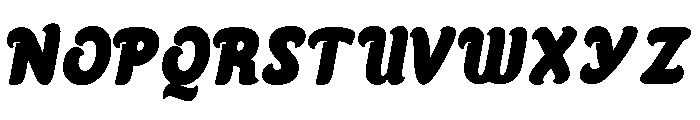 Night Sunday DEMO Regular Font UPPERCASE