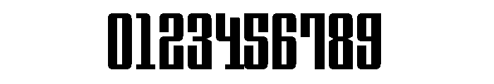 Night Train 315 Regular Font OTHER CHARS