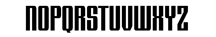 Night Train 382 Font UPPERCASE