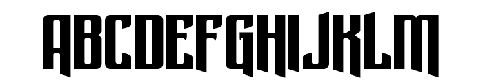 Night Traveler Extra-Expand Font UPPERCASE