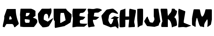 Nightchilde Expanded Font LOWERCASE