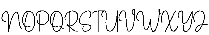 Nightday1 Font UPPERCASE