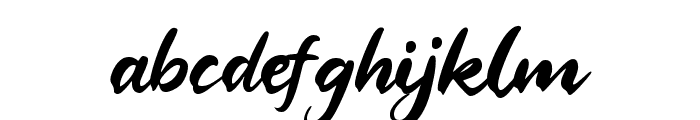 Nightland Font LOWERCASE