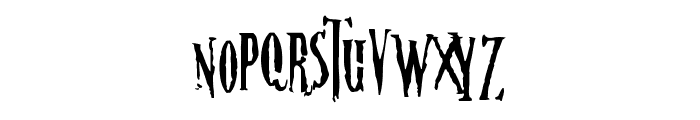 Nightmare 5(RUS BY LYAJKA) Font LOWERCASE