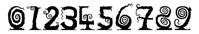 Nightmare Woods Font OTHER CHARS