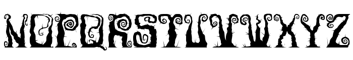 Nightmare Woods Font UPPERCASE