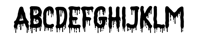 Nightmare Font UPPERCASE