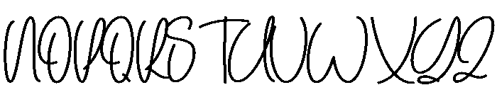 Nightmare2 Font UPPERCASE