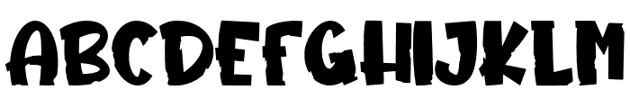 NightmareFromJackRegular Font UPPERCASE