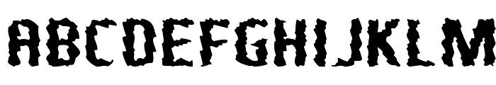 Nightporter-Regular Font UPPERCASE