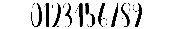 Nighttime Font OTHER CHARS