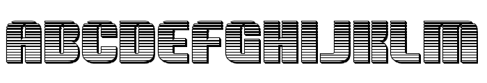Nightwraith Chrome Font LOWERCASE