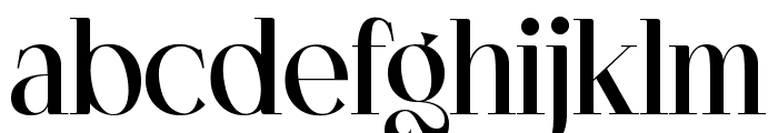 NiguellaDemo-Regular Font LOWERCASE