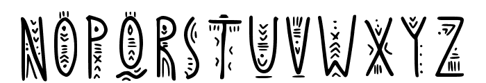Nihalloo Folk Font Regular Font LOWERCASE