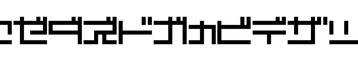 NihonbashiKT Font UPPERCASE