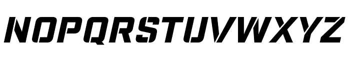 Nike Combat Stencil Font LOWERCASE