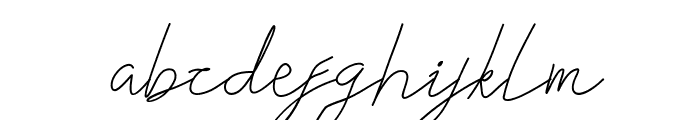 Nikeisha DEMO Font LOWERCASE