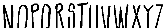 NikoFont Up Font UPPERCASE