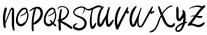 Nila Ambar Font UPPERCASE