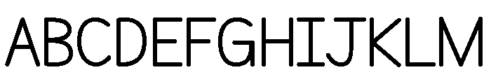 Nilam Bold Font UPPERCASE