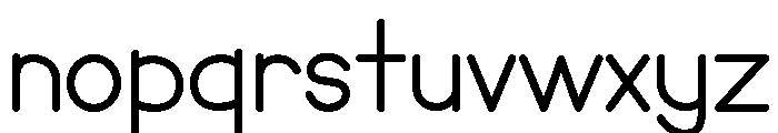 Nilam Bold Font LOWERCASE