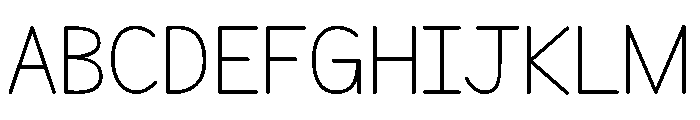 Nilam Font UPPERCASE