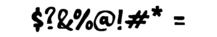 Nimayo Font OTHER CHARS