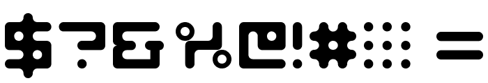 Nine Network logo font v2 Regular Font OTHER CHARS