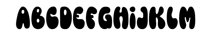 Nineties Stuff DEMO Regular Font UPPERCASE