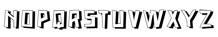 Ninja Justice Regular Font UPPERCASE