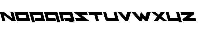 Ninjabot Leftalic Font UPPERCASE