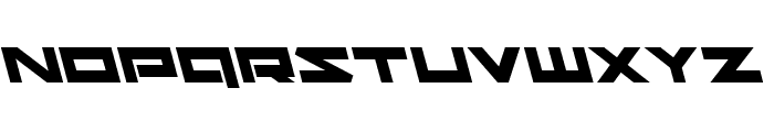 Ninjabot Leftalic Font LOWERCASE
