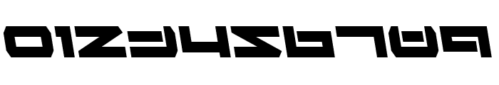 Ninjabot Semi-Leftalic Font OTHER CHARS