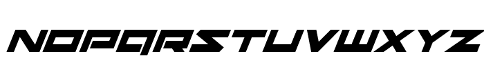 Ninjabot Super-Italic Font LOWERCASE