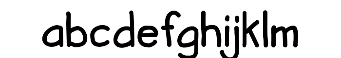 Ninjascript Untercase Font LOWERCASE