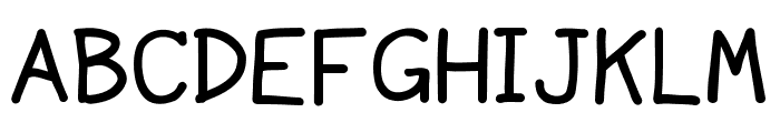 Ninjascript Font UPPERCASE